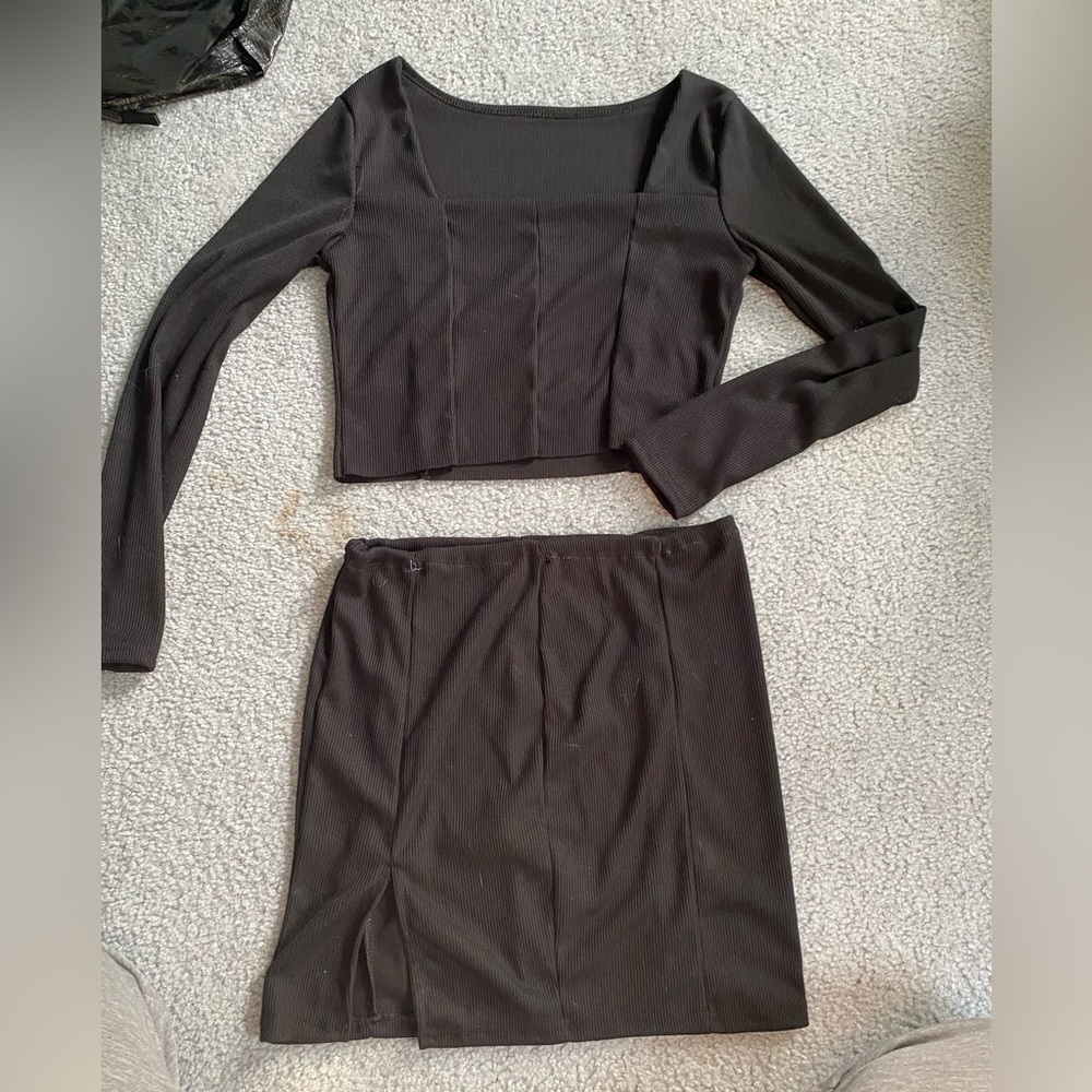 shirt and skirt set